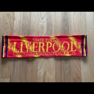 Original Liverpool “The Reds” soccer scarf - new.